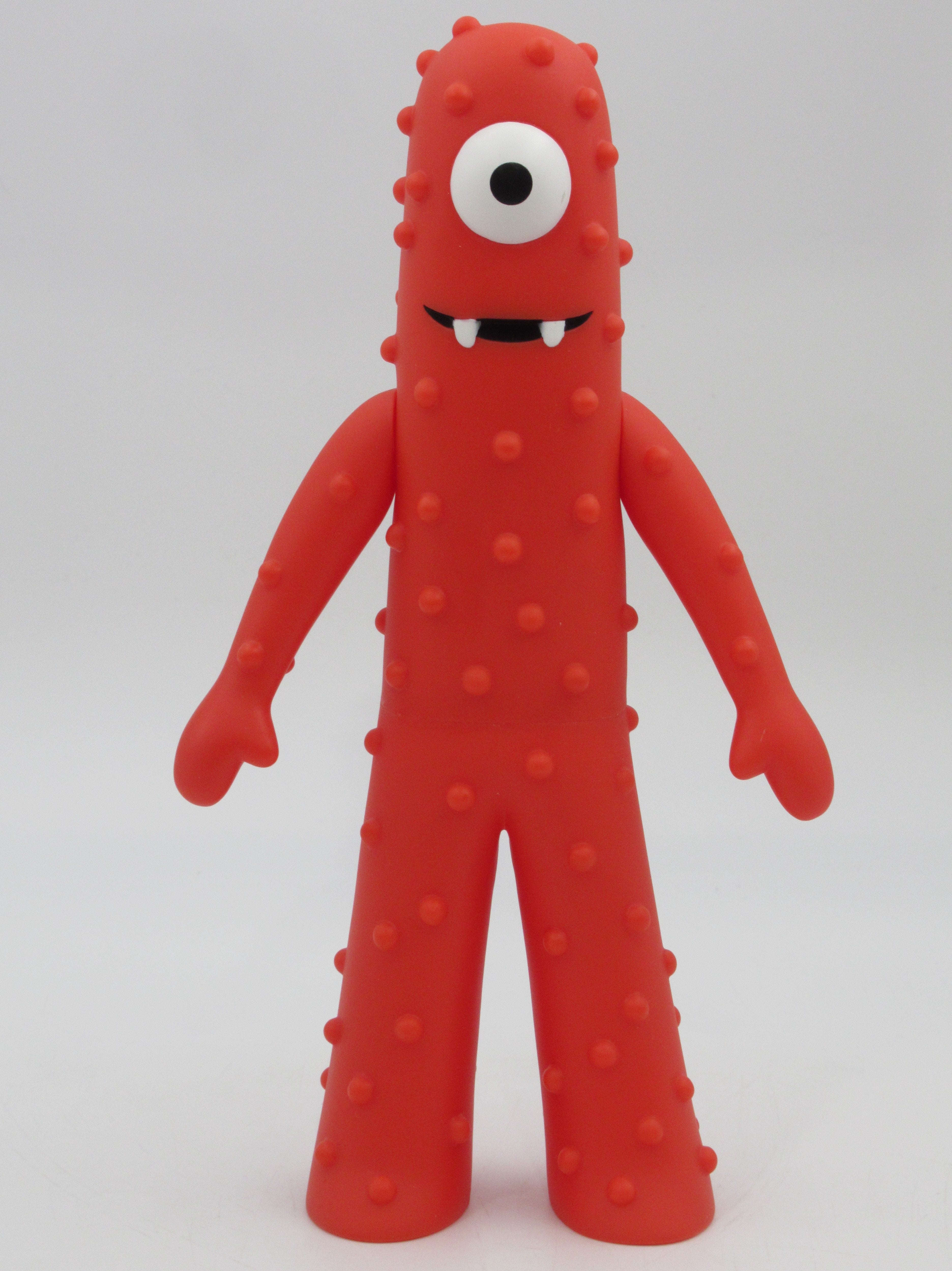 YO GABBA GABBA! Muno 9" Vinyl Figure - Kidrobot (2007) Collectible w/ Original Box